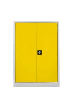 Metal  Ofis 130 luk Dosya Dolabı Gri-Sarı