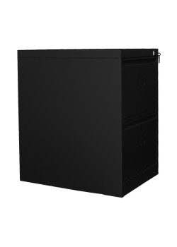 Metal  Ofis 2 li Klasör Dolabı Siyah