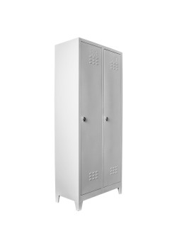 Metal  Ofis 2 li Standart Soyunma Dolabı Gri Metal  Ofis 2 li Standart Soyunma Dolabı Gri