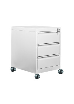 Metal  Ofis 3 Çekmeceli Keson Gri