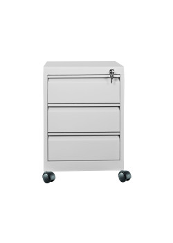 Metal  Ofis 3 Çekmeceli Keson Gri