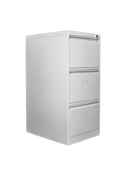 Metal  Ofis 3 lü Klasör Dolabı Gri