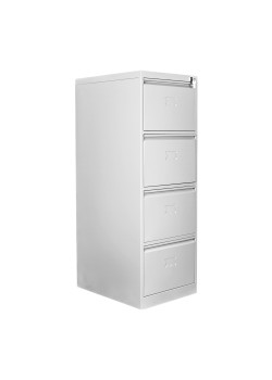 Metal  Ofis 4 lü Klasör Dolabı Gri